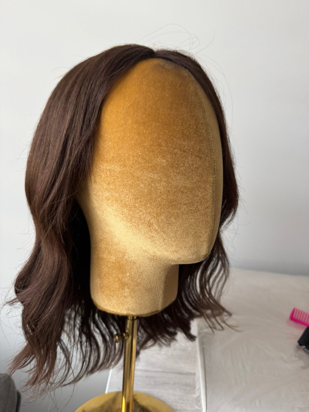 Haarstuk echt haar, Ophalen of Verzenden, Zo goed als nieuw, Pruik of Haarverlenging