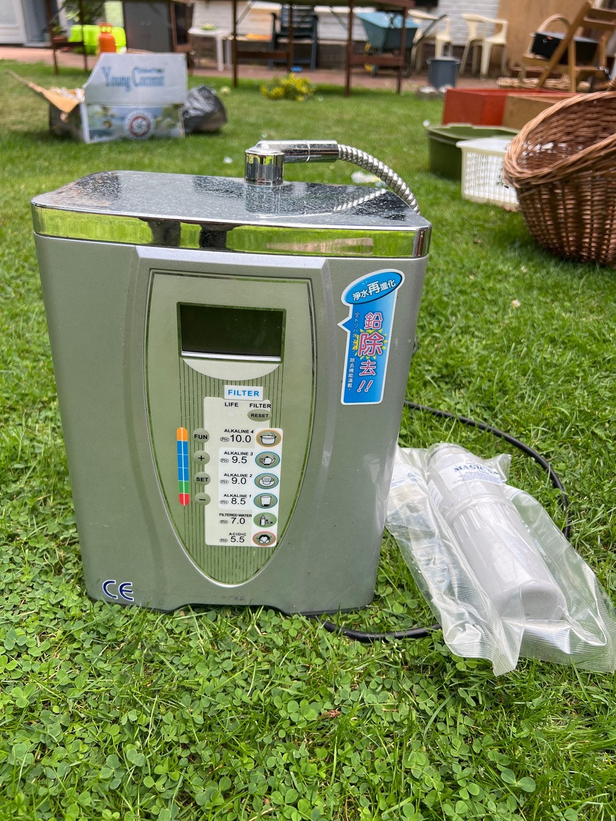 Waterfilter - Waterionisator met pH-instellingen, Ophalen, Gebruikt
