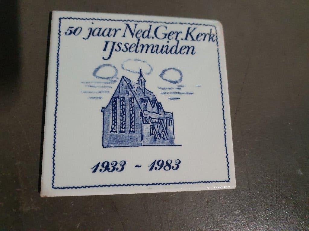 tegeltje Nederlandse Gereformeerde kerk IJsselmuiden, Ophalen