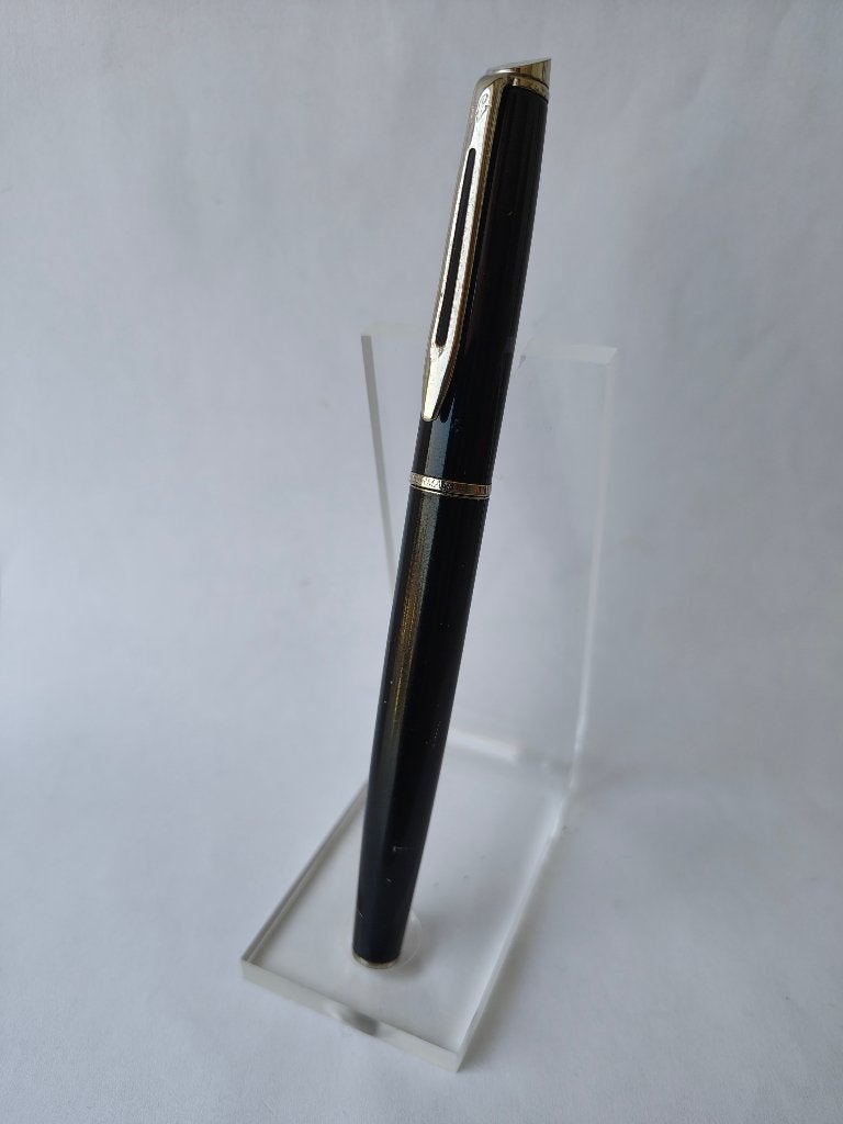 Vulpen Waterman Hemisphere zwart lacquer CT, Verzamelen, Pennenverzamelingen, Ophalen of Verzenden, Gebruikt, Vulpen, Waterman