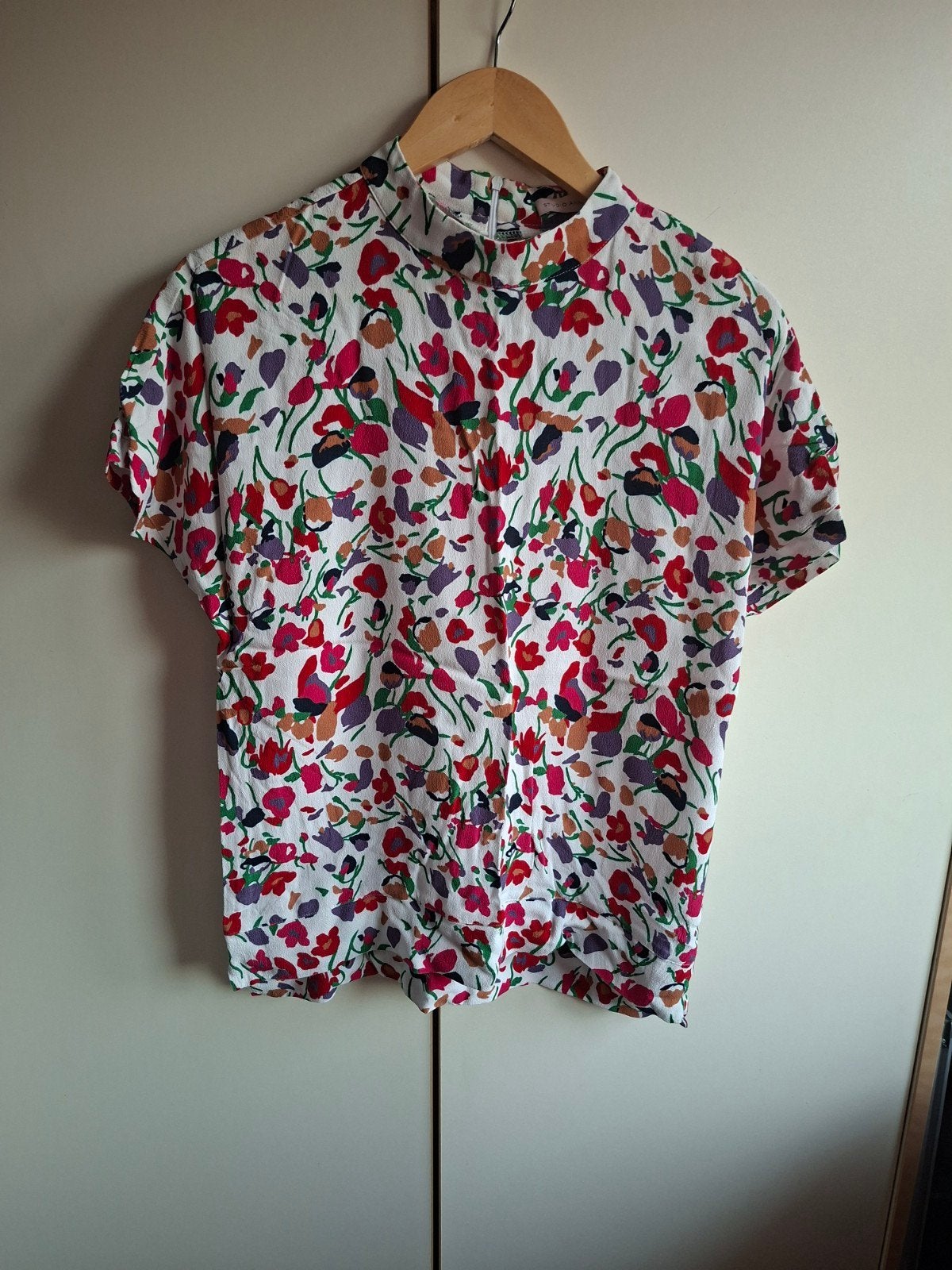 Studio Anneloes blouse met bloemenprint - Maat L, Studio Anneloes, Wit, Maat 42/44 (L), Ophalen of Verzenden
