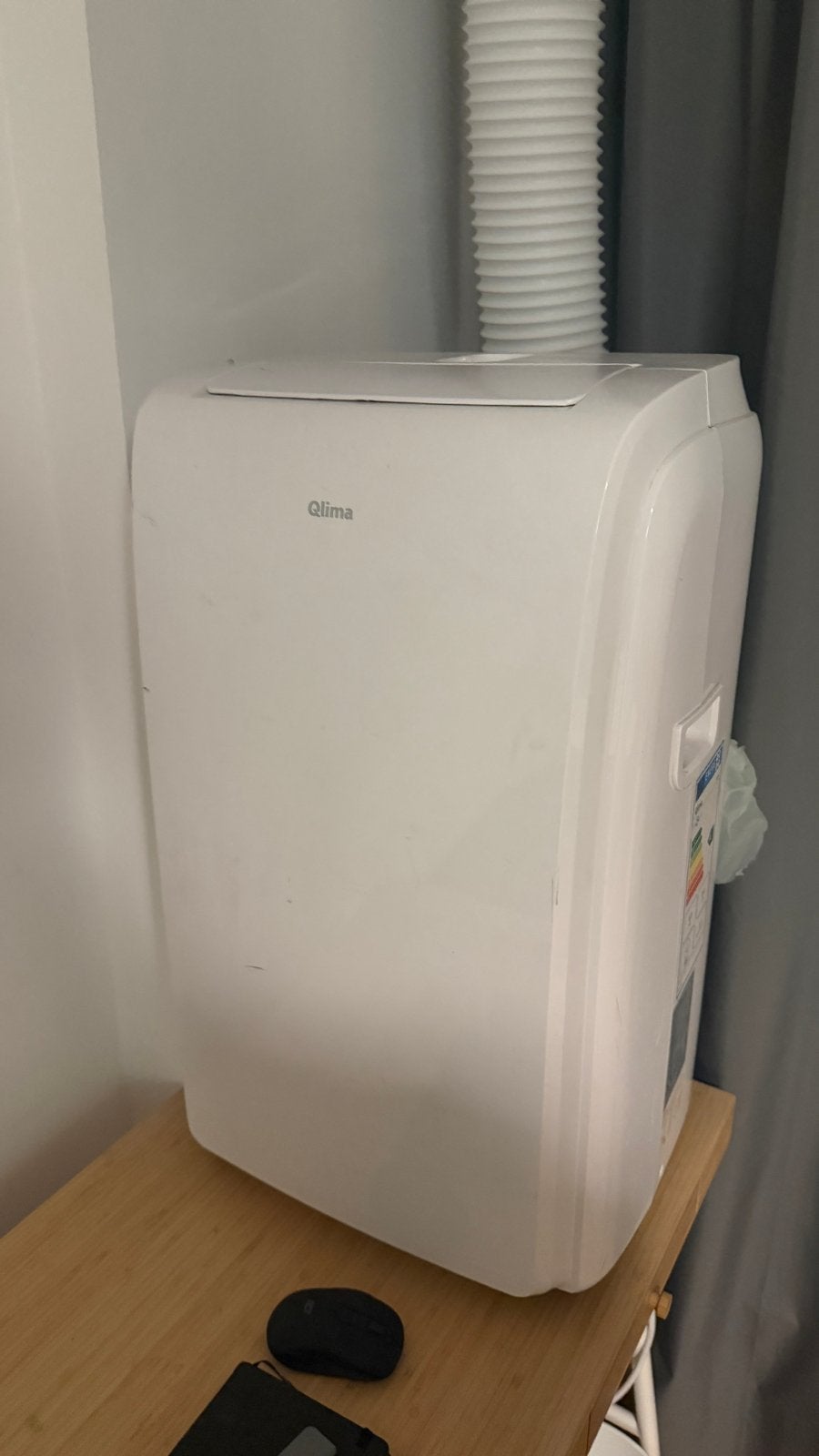 Qlima Mobiele Airco - Perfect voor een koel huis, Ophalen, Minder dan 60 m³, 3 snelheden of meer, Zo goed als nieuw