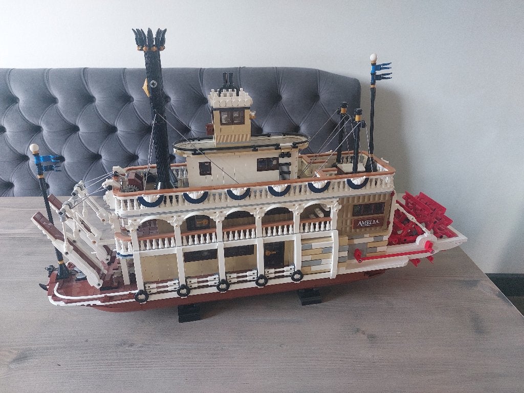 Lego 21356 Stoomboot, Lego, Ophalen of Verzenden, Complete set, Ideas