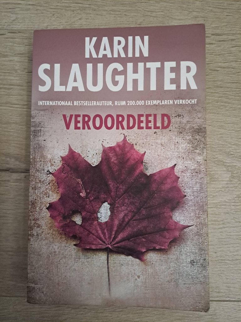 Boek karin slaughter : veroordeeld, Boeken, Ophalen of Verzenden, Gelezen, Karin Slaughter
