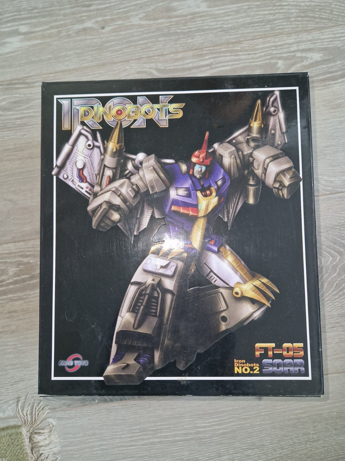 Fans Toys FT-05 Soar Iron Dinobots No.2 Transformers, Verzamelen, Ophalen of Verzenden, Zo goed als nieuw