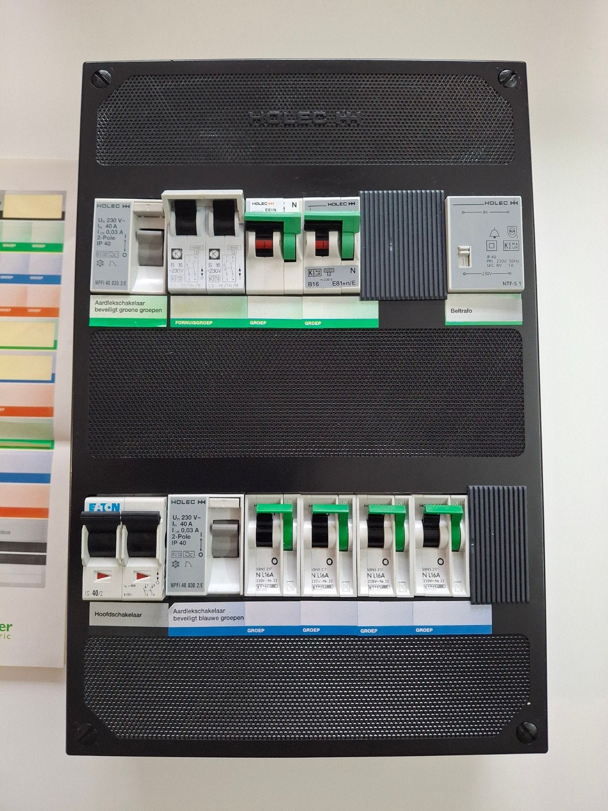 Eaton holec Groepenkast meterkast 
- 1 hoo, Ophalen, Gebruikt, Eaton, Overige typen