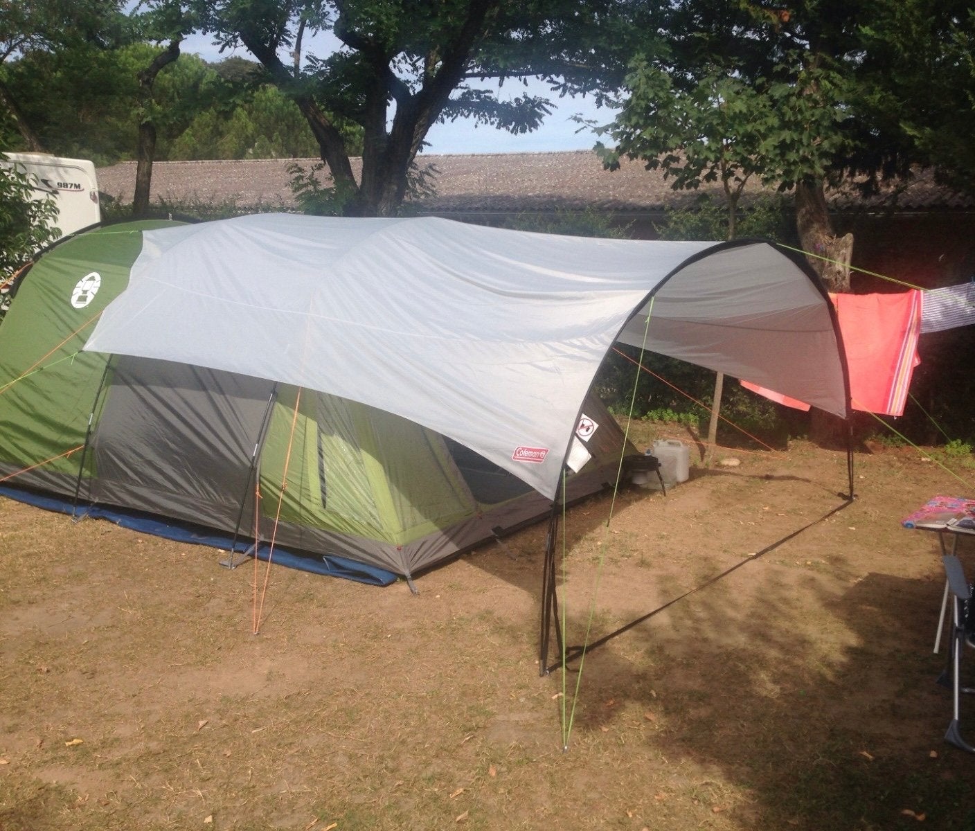 Coleman Galileo 5-persoons tunneltent met luifel, Ophalen, Zo goed als nieuw, Tot en met 5
