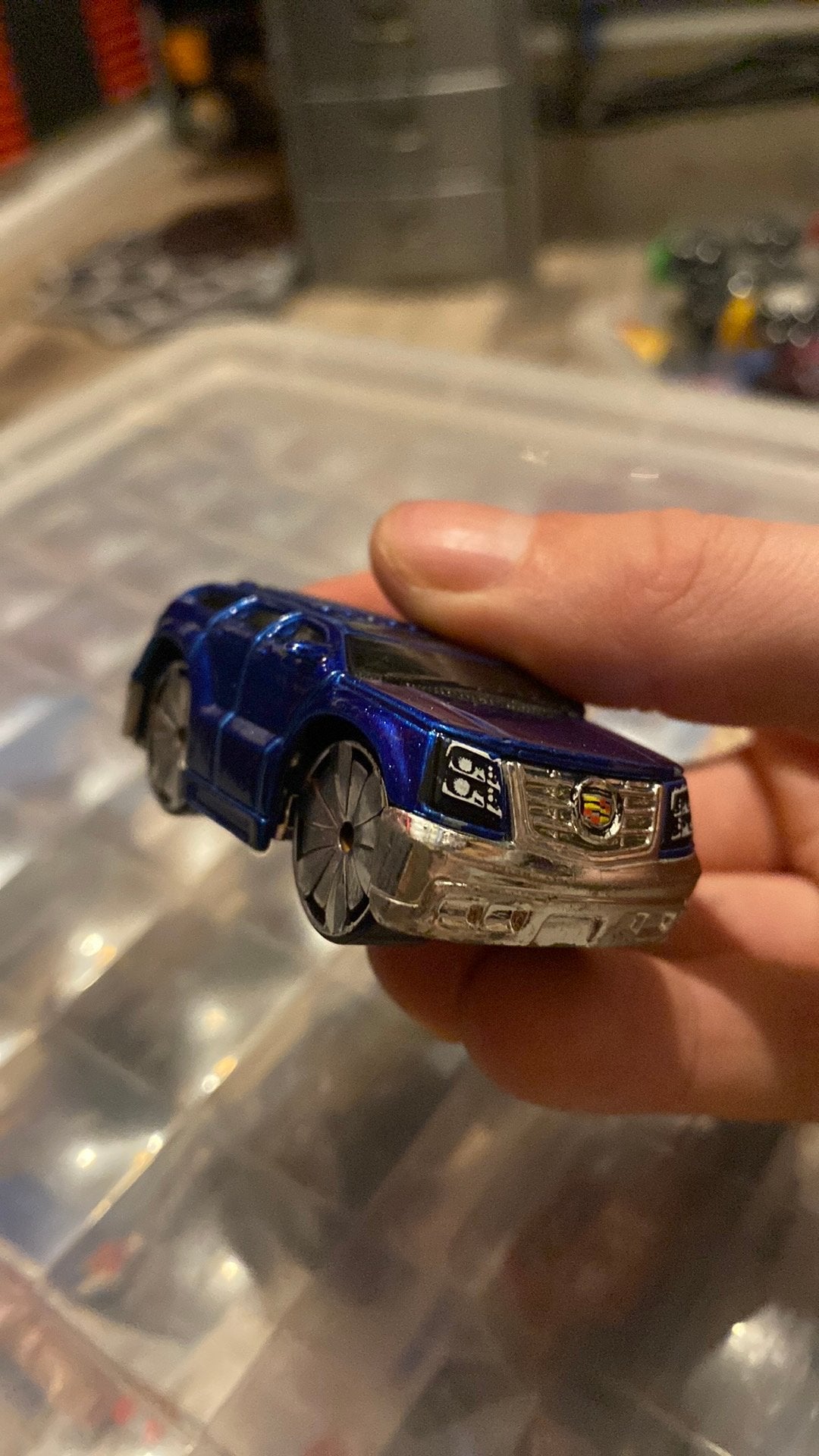 Hot wheels Tooned Cadillac Escalade, Ophalen of Verzenden, Zo goed als nieuw, Auto