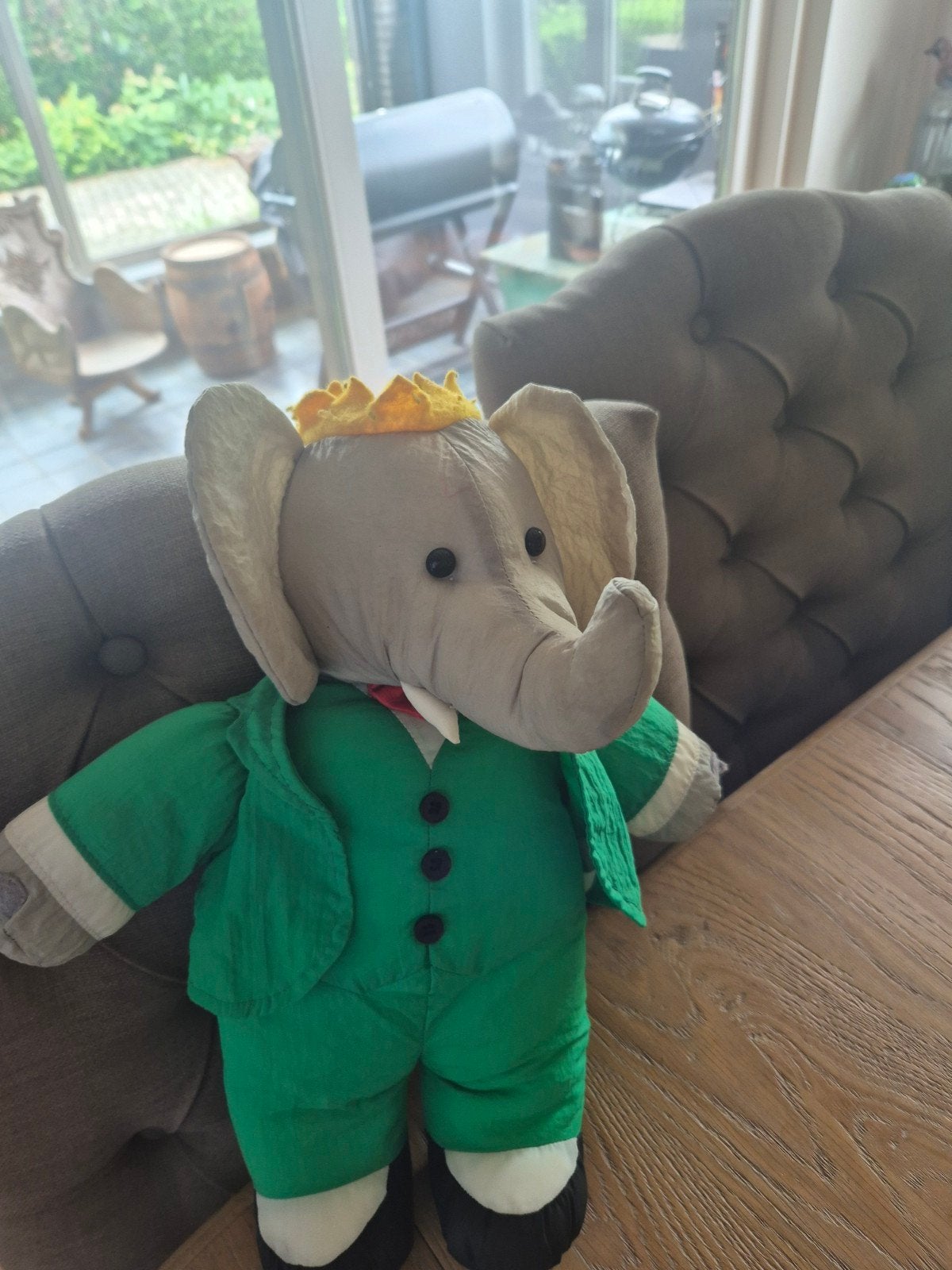 Babar vintage olifant kmuffel, Verzamelen, Ophalen of Verzenden