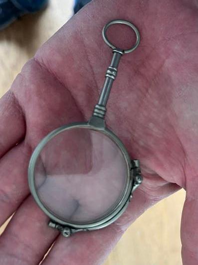 Lornget opvouwbaar, Ophalen of Verzenden, Zo goed als nieuw, Vergrootglas of Loep