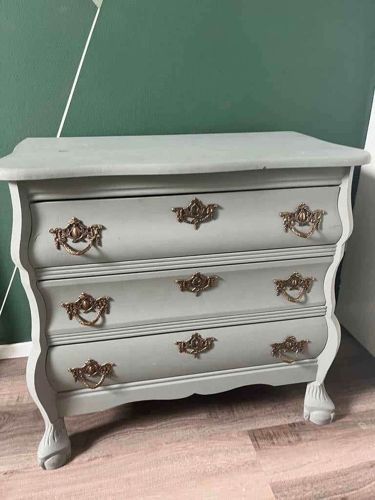 Vintage buikkastje met 3 lades, Ophalen
