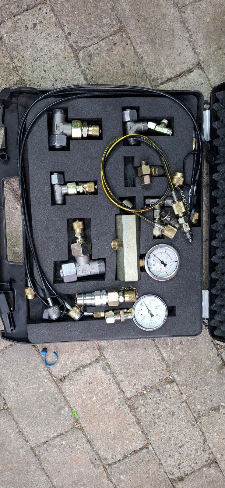 Hydrauliek Druk Test Set - Complete Diagnose Kit, Doe-het-zelf en Verbouw, Ophalen, Gebruikt, Druk