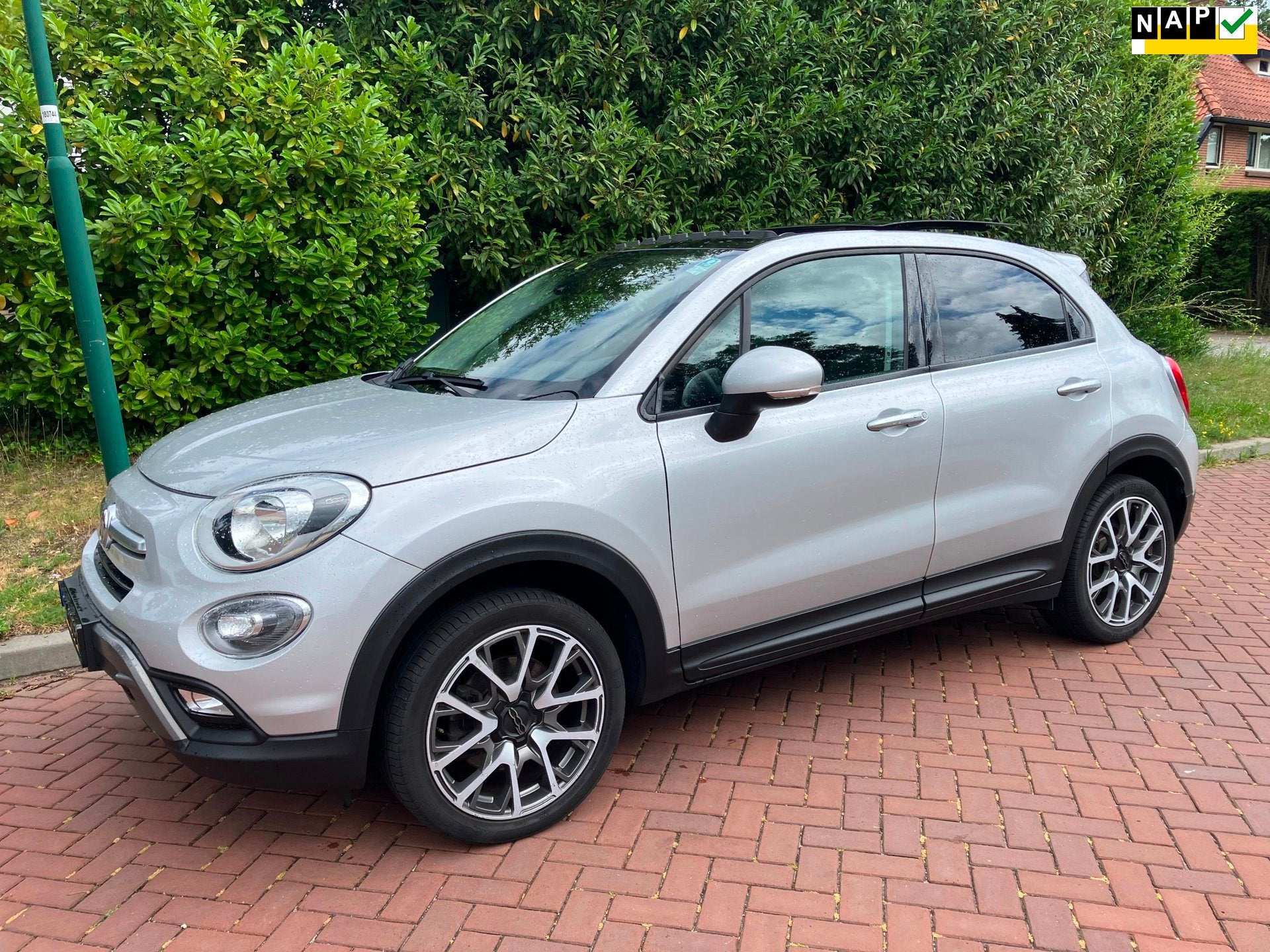 Fiat 500 X Cross 1.4 Turbo MultiAir Cross automaat alle opti, Gebruikt, 4 cilinders, 500X, 600 kg