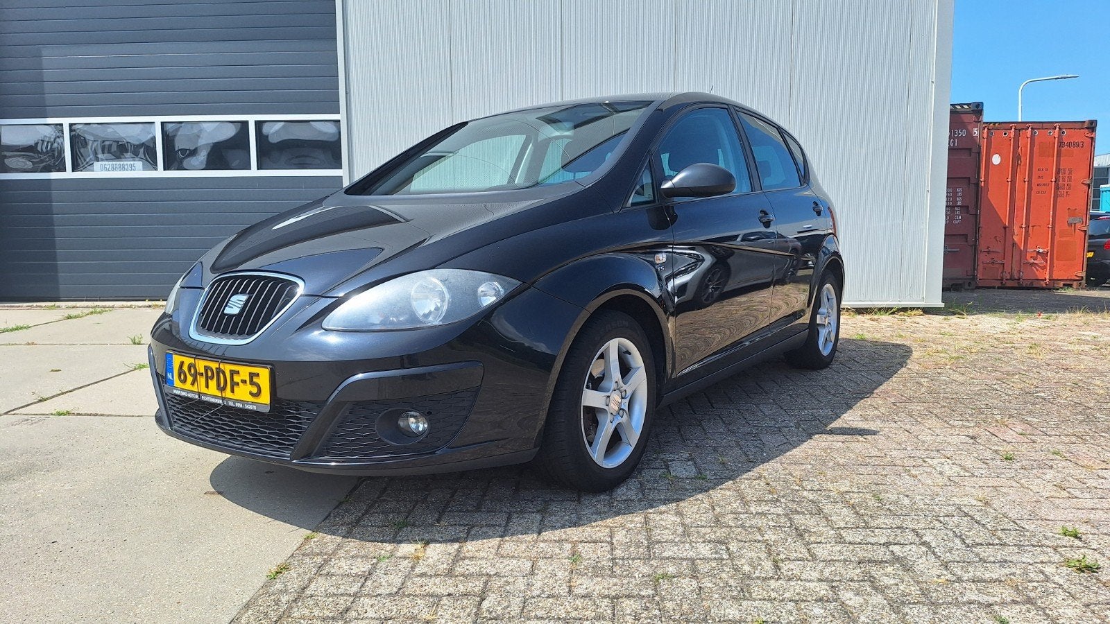 Seat Altea 1.2 TSI 77KW 2011 Zwart, Auto's, Voorwielaandrijving, 4 cilinders, Zwart, Origineel Nederlands