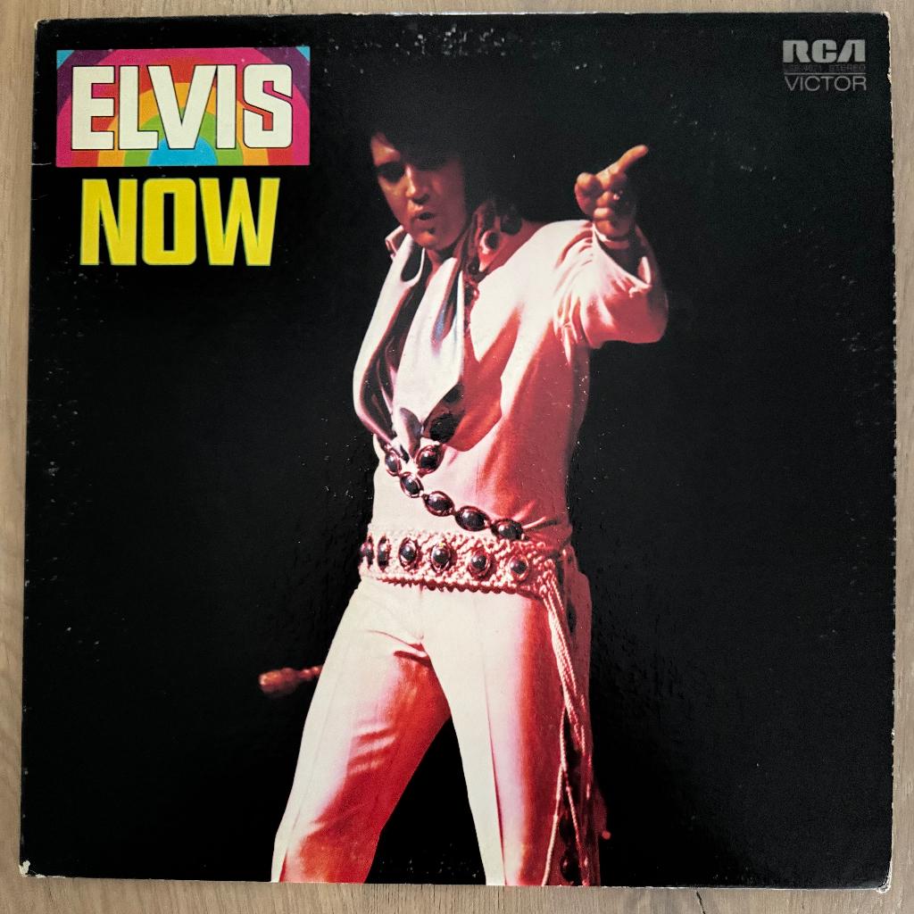 Elvis LP - Elvis Now - USA 1976, Cd's en Dvd's, Vinyl | Rock, Gebruikt, Originele persing, Ophalen of Verzenden, 1970 - 1979