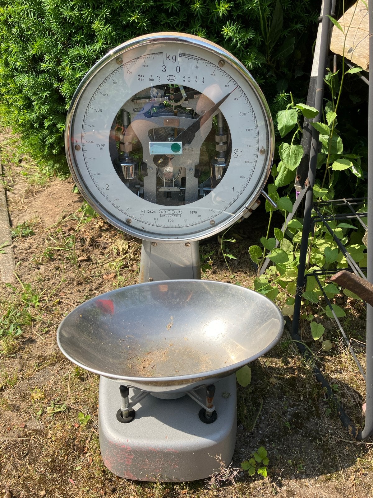 Vintage WEDA Weegschaal - Max 3kg - Perfect voor Decoratie, Ophalen of Verzenden, Gebruikt, Overige typen, Minder dan 50 kg