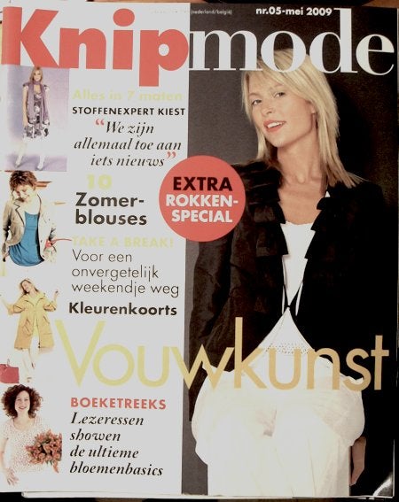 3 x knipmode: nr. 5 En 9/2009 en 11/2020 als nieuw, Hobby en Vrije tijd, Overige typen, Verzenden, Vrouw, Zo goed als nieuw