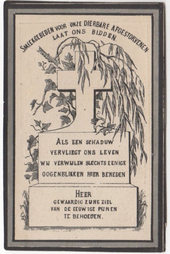 Joanna Maria van Iersel 1822 - 1896 Tilburg, 74 jaar oud, Verzenden