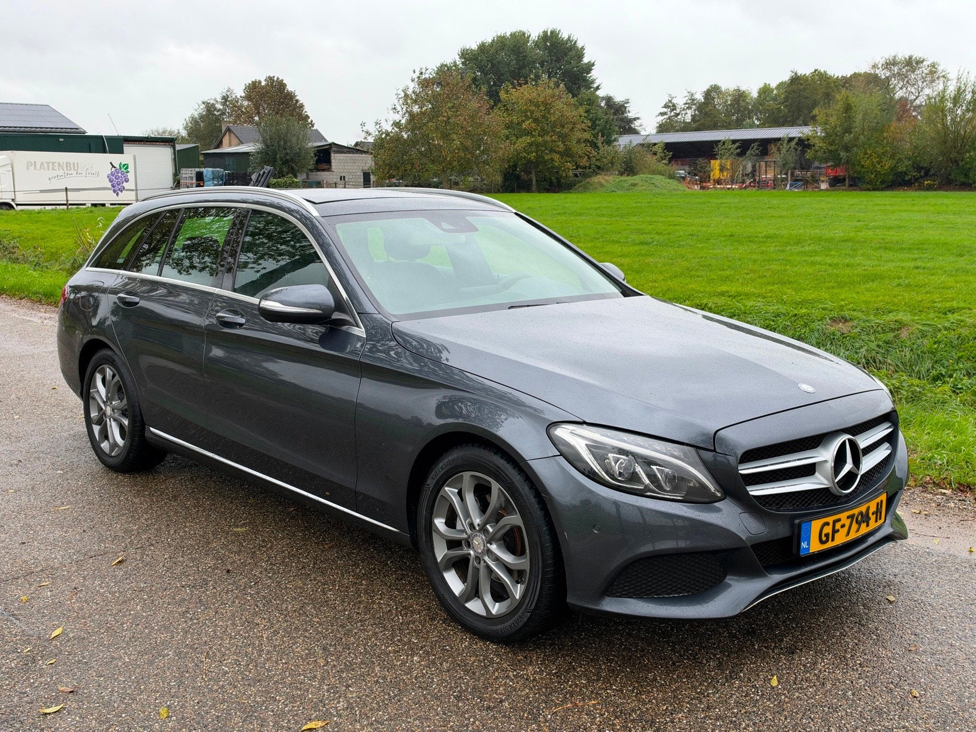 Mercedes-Benz C-klasse Estate 180 Ambition AUT APK 09-2027 N, Automaat, 745 kg, Achterwielaandrijving, Leder en Stof