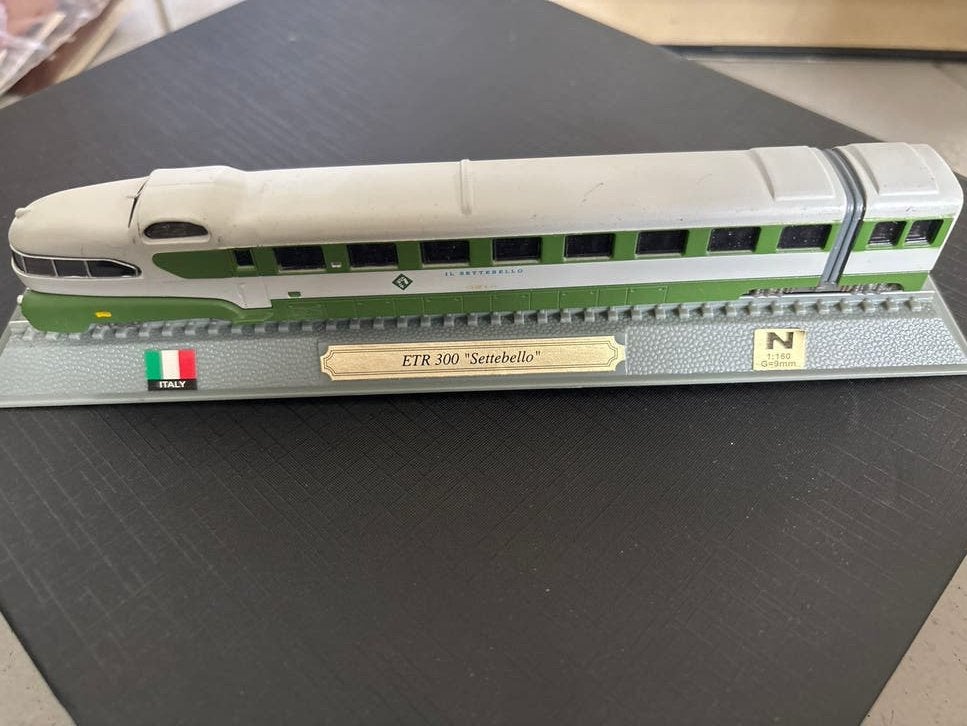 Del Prado ETR 300 Settebello Treinmodel N-schaal, Overige merken, Gelijkstroom, Verzenden, Gebruikt