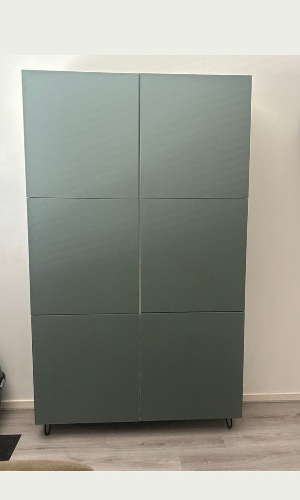 Nette Besta opbergkast, 120 bij 200 cm, Ophalen, Met deur(en), Zo goed als nieuw, Minder dan 150 cm
