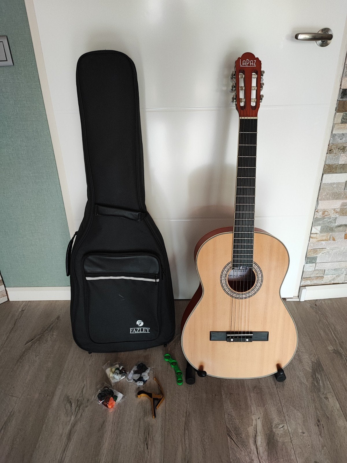 Lapaz Klassieke Gitaar voor Beginners - Zo Goed als Nieuw, Ophalen, Zo goed als nieuw, Klassieke of Spaanse gitaar