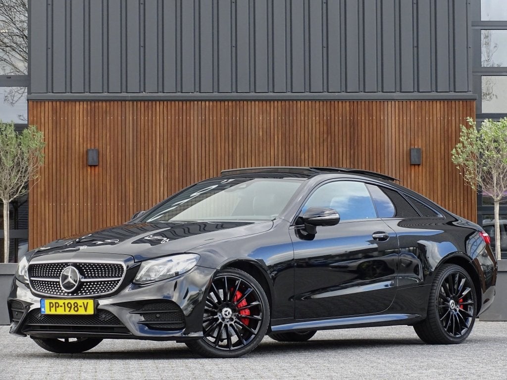 Mercedes-Benz E-Klasse Coupé 400 4 Matic 334PK AMG Edition, Auto's, Automaat, Automatische klimaatregeling, Euro 6, Leder