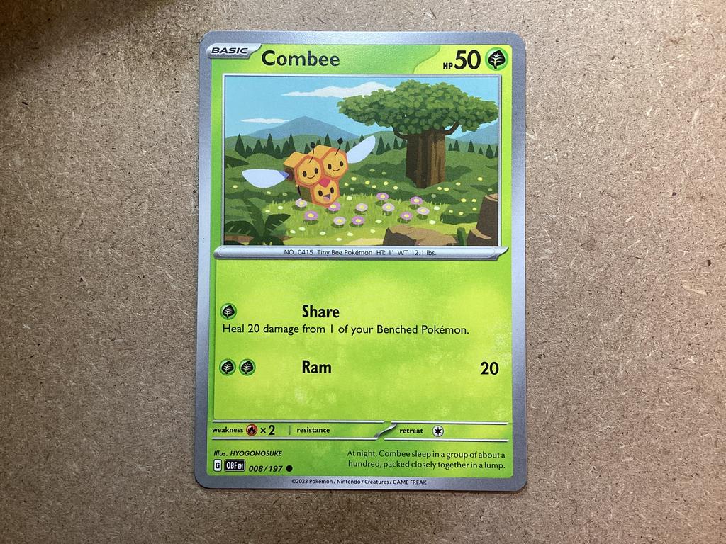 1x Combee [OBF 008/197] (Near Mint), Ophalen of Verzenden, Zo goed als nieuw, Losse kaart