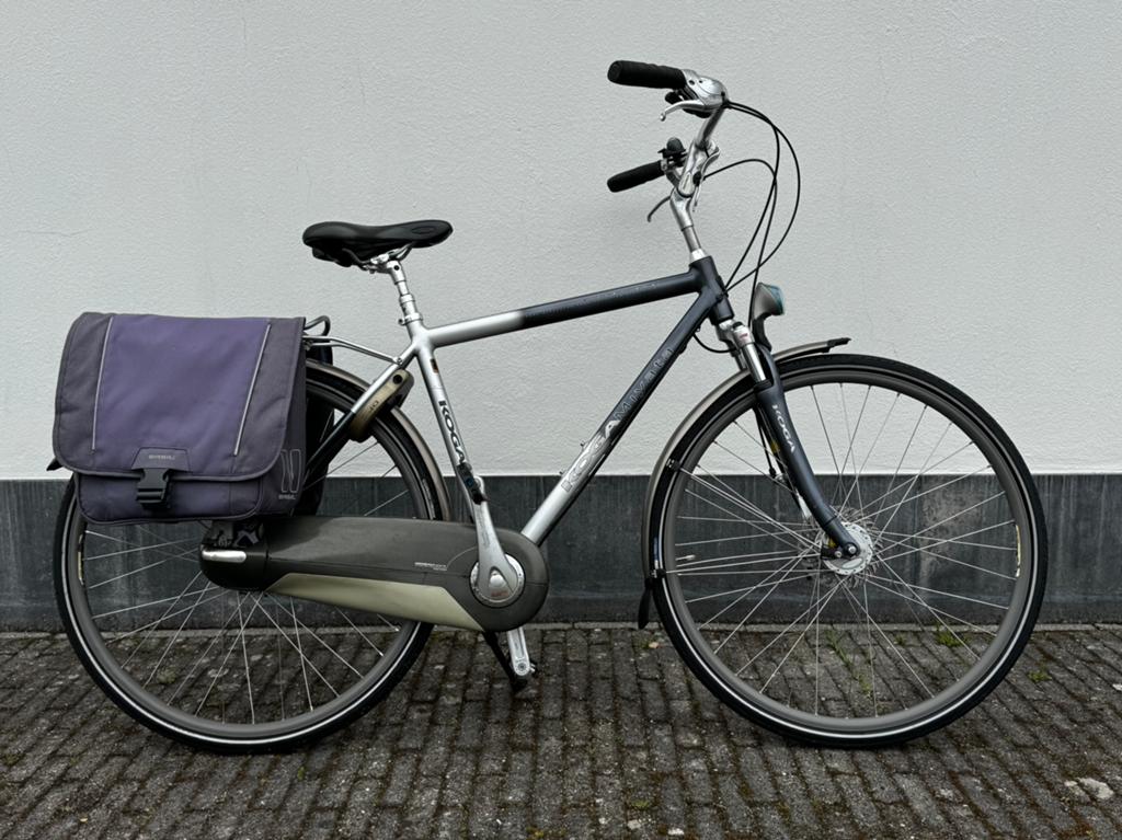 Koga Silver Ace Herenfiets, Gebruikt, Versnellingen, 49 tot 53 cm, Trommelrem