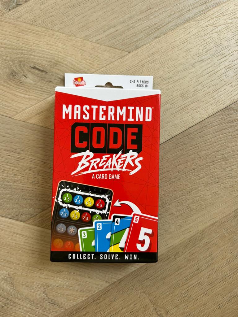 Mastermind code breakers kaart spel, Ophalen of Verzenden, Zo goed als nieuw