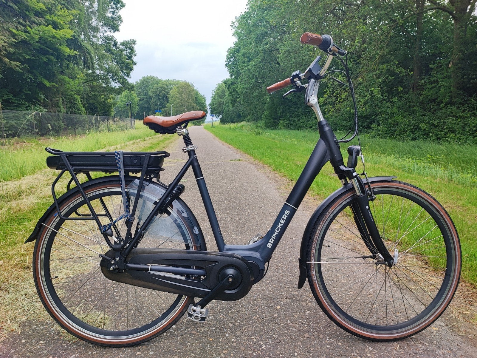 Brinckers elektrische fiets - Actieradius 150 km - 57 cm, Ophalen, Zo goed als nieuw, Brinckers, 50 km per accu of meer