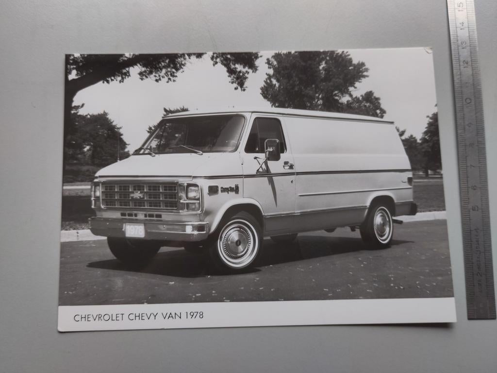 Chevrolet Chevy Van 1978 persfoto (184), Ophalen of Verzenden