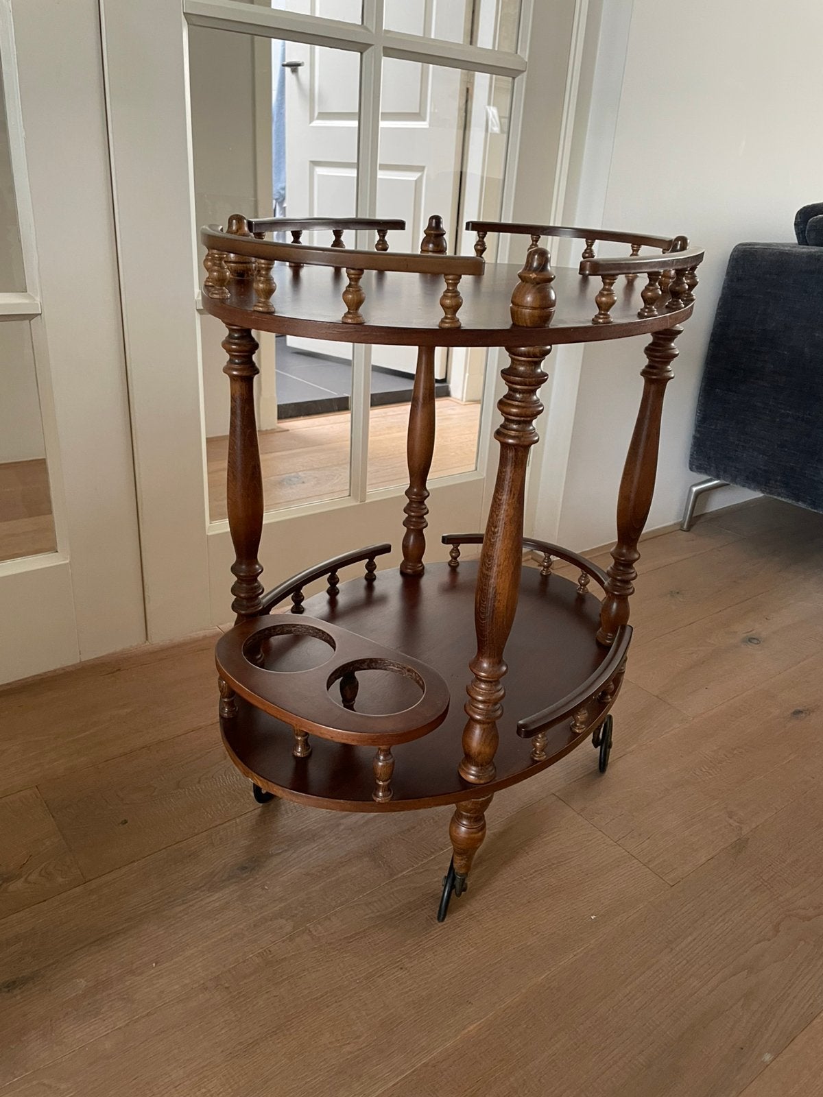 Dranken trolley / serveerwagen, Ophalen, Zo goed als nieuw