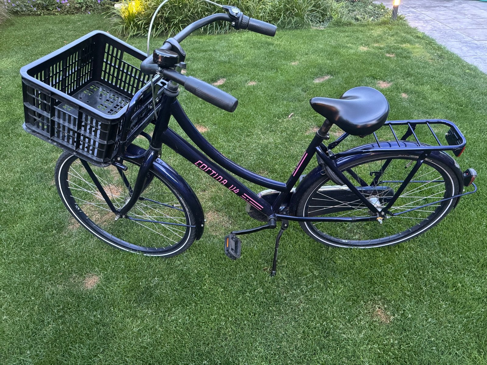 Cortina U4 Transportfiets 26 inch - Donkerblauw, Fietsen en Brommers, Fietsen | Dames | Damesfietsen, Overige merken, Gebruikt