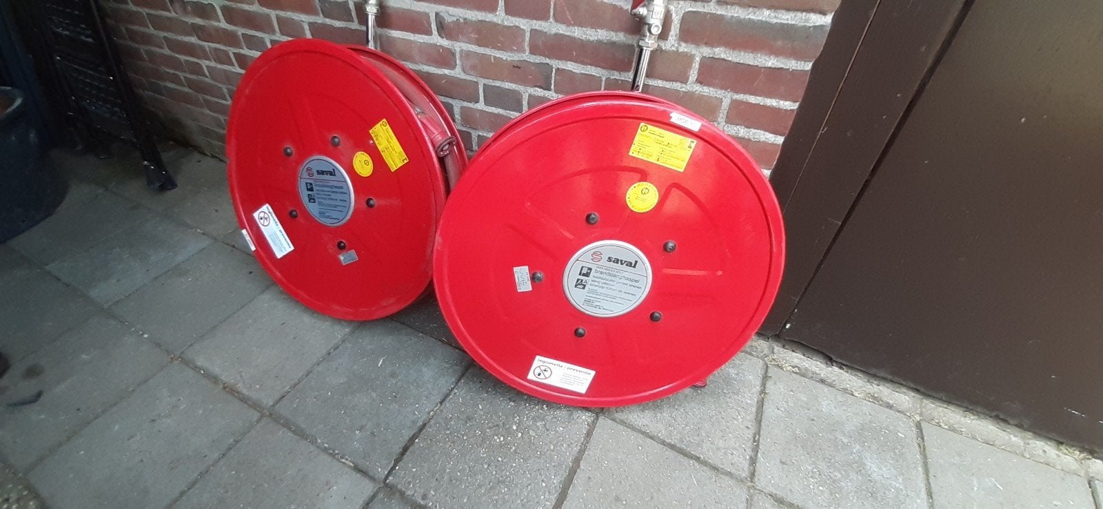 Brandslanghaspels met 25 m slang, Ophalen, Gebruikt, Overige typen, Overige soorten