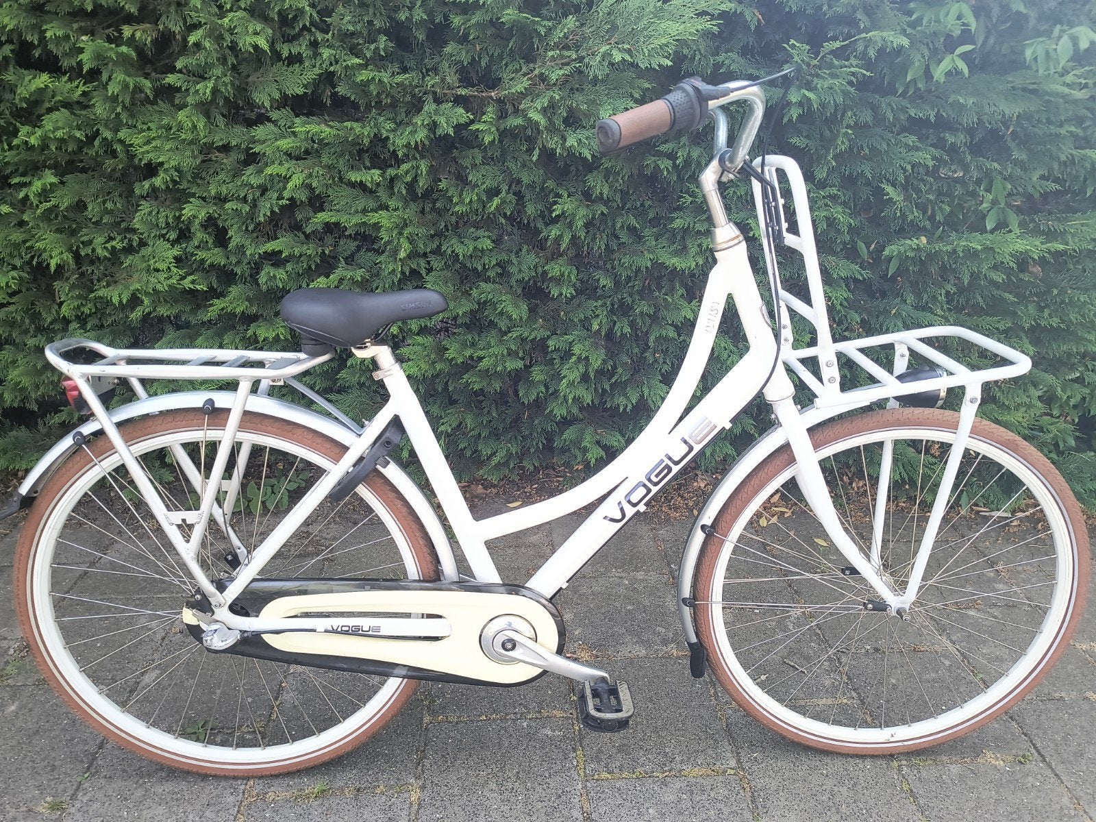 meisjes of Dames fiets, Fietsen en Brommers, Fietsen | Dames | Damesfietsen, Terugtraprem, Gebruikt, Versnellingen, 50 tot 53 cm