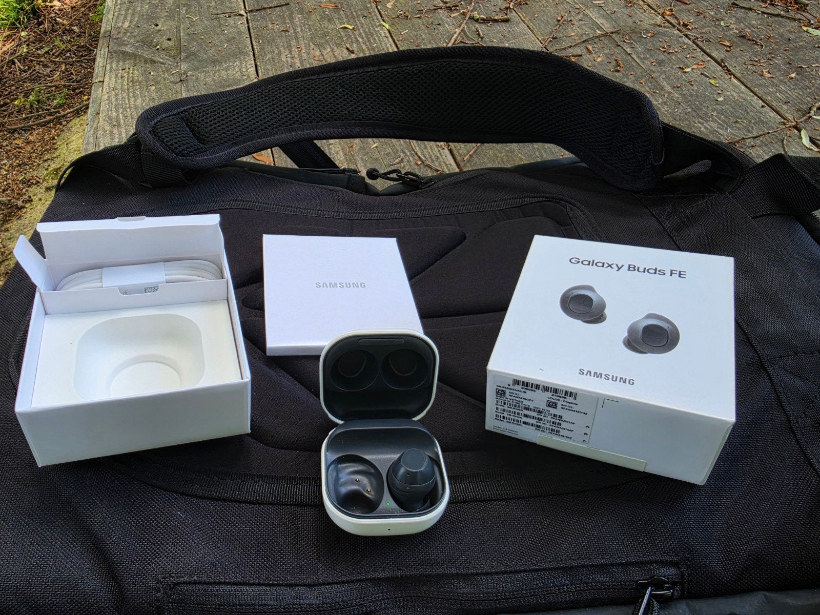 Samsung Galaxy Buds FE ZWART (Incomplete set)