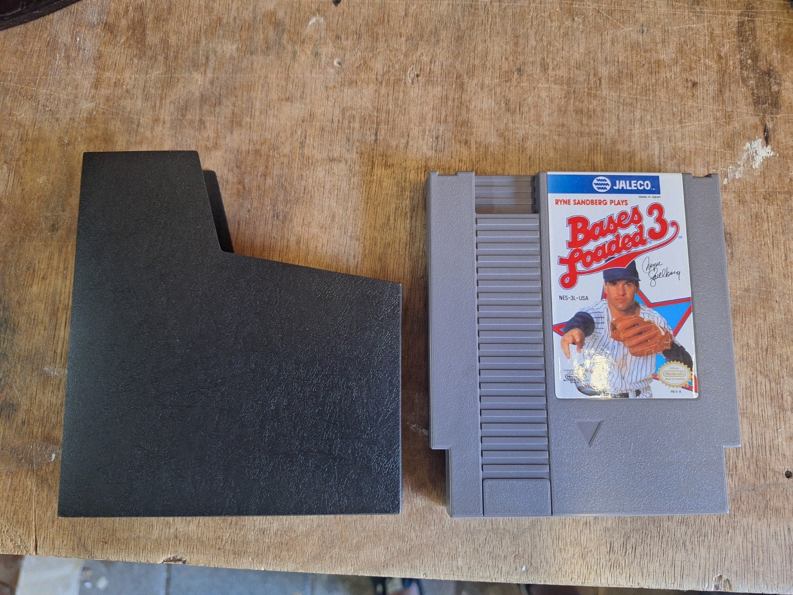 Bases loaded 3 NES Game - Vintage Nintendo Entertainment, Spelcomputers en Games, Games | Nintendo NES, Gebruikt, 1 speler, Ophalen of Verzenden