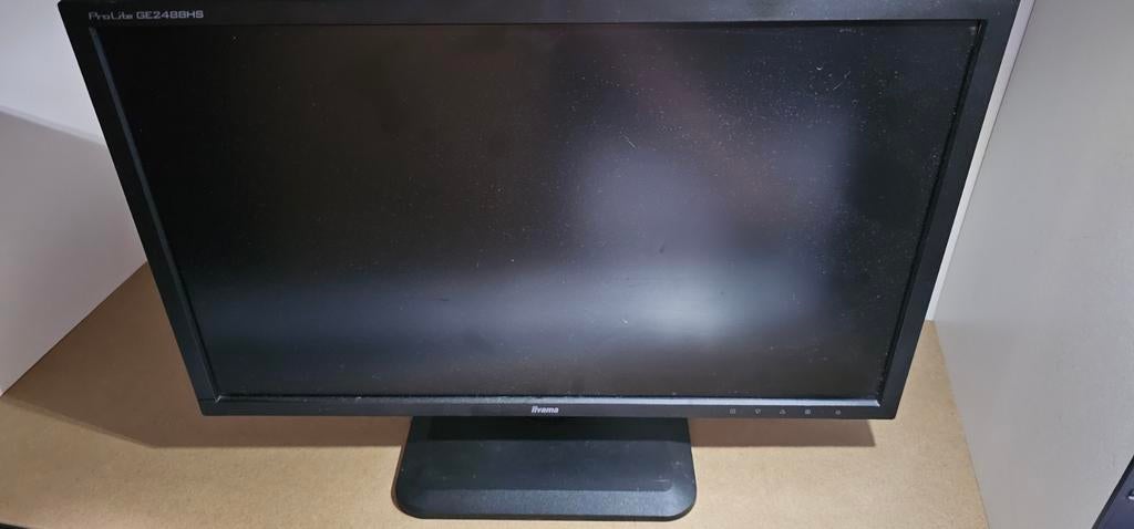 Iiyama prolite GE2488HS 1080p monitor, Computers en Software, Ophalen, In hoogte verstelbaar, Full HD, Zo goed als nieuw