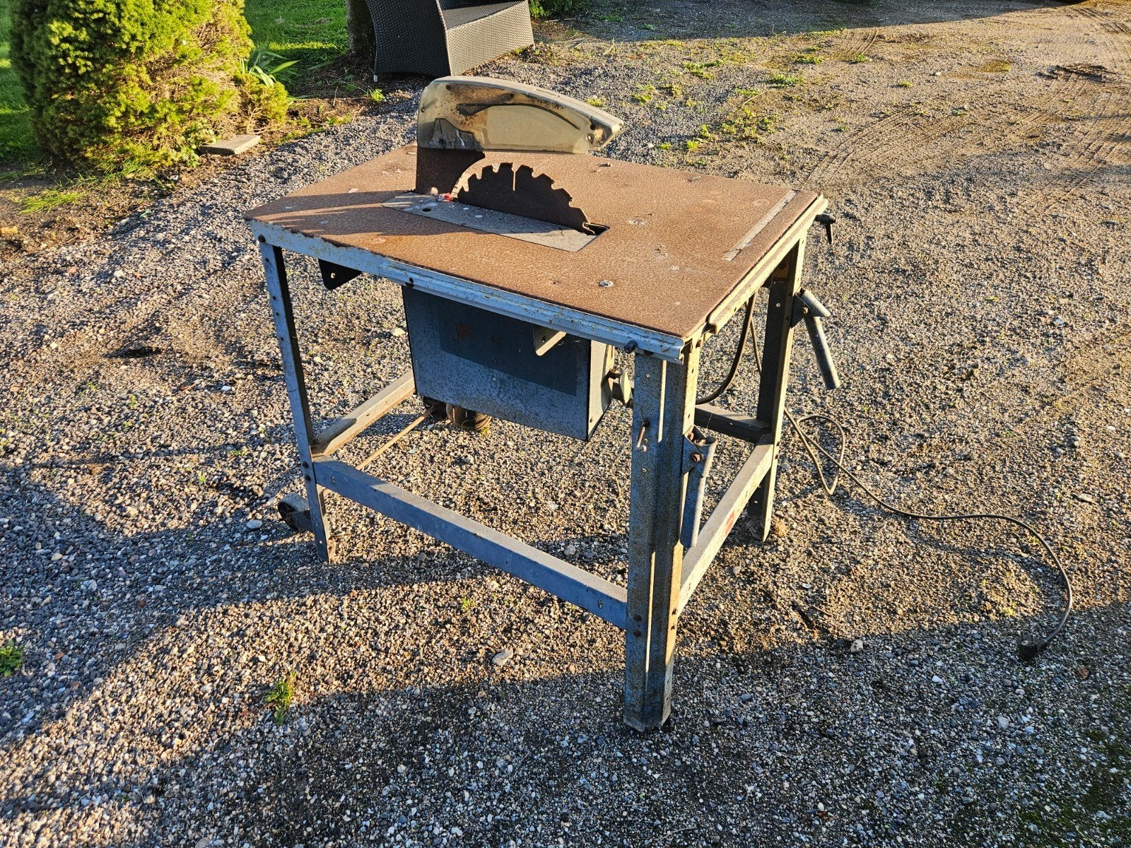 Ryobi ETS-1831 Cirkelzaag - Krachtige Tafelzaag, Gebruikt, Cirkelzaag, 70 mm of meer, Ophalen of Verzenden