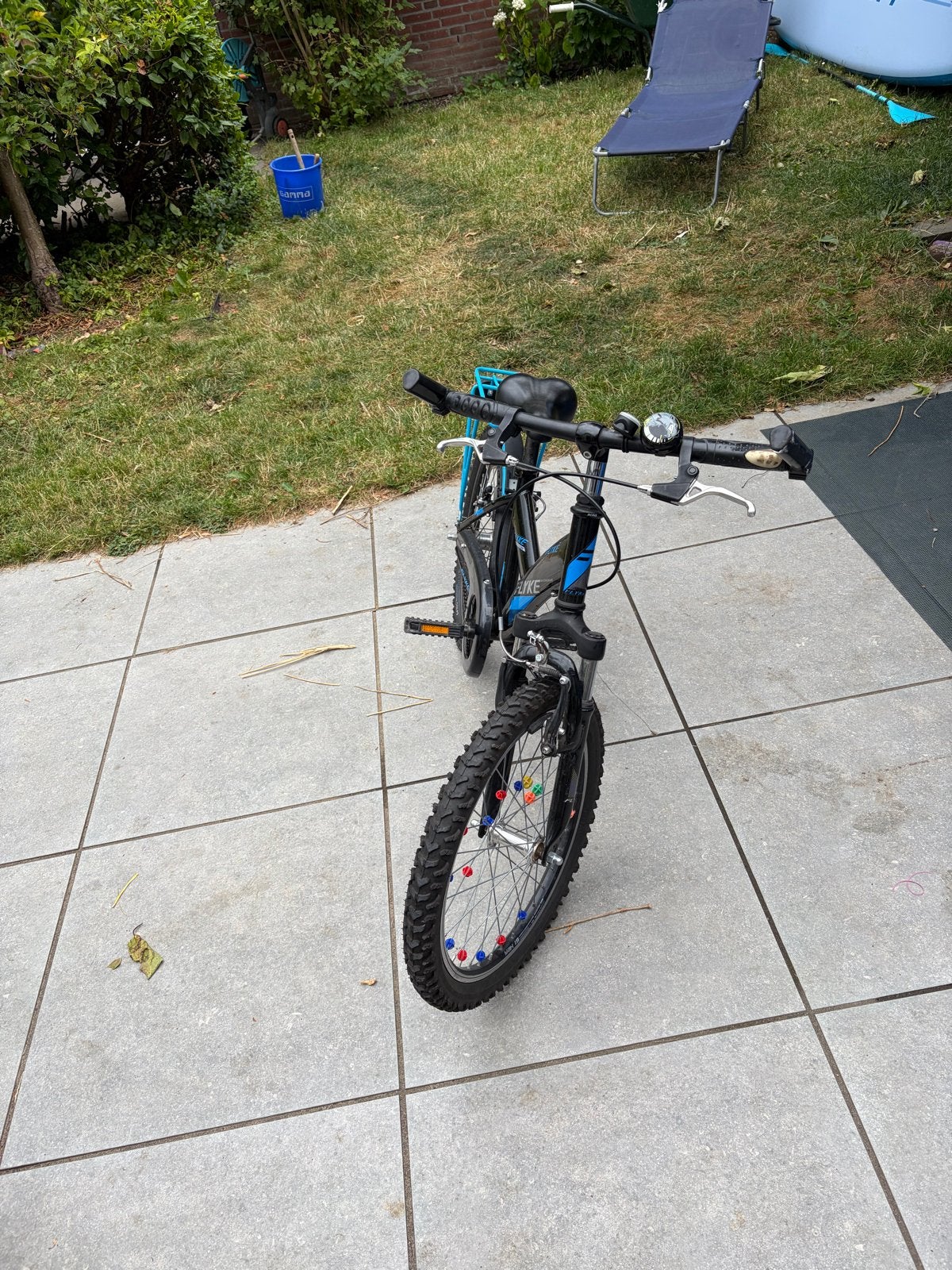 Flyke kinderfiets 20 inch met bagagedrager, Ophalen, Gebruikt, Velgrem, 16 tot 20 inch