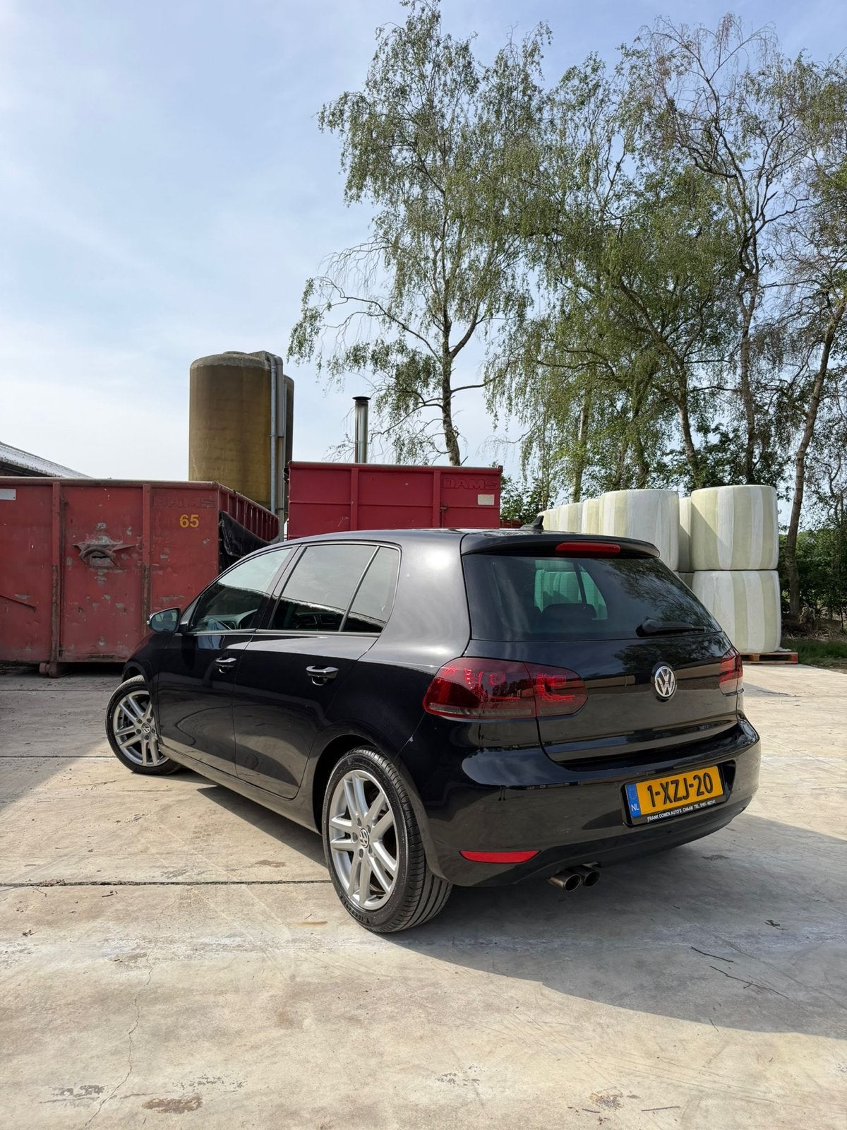 Volkswagen Golf 1.4 TSI 118KW 2009 Zwart, Auto's, Volkswagen, Voorwielaandrijving, 4 cilinders, Zwart, Handgeschakeld