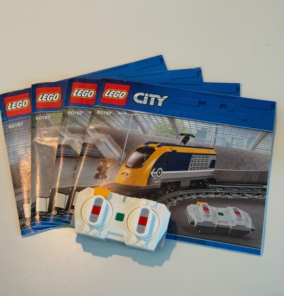 Lego City Passagierstrein 60197 met extra rails, City, Lego, Inclusief instructies, Ophalen of Verzenden