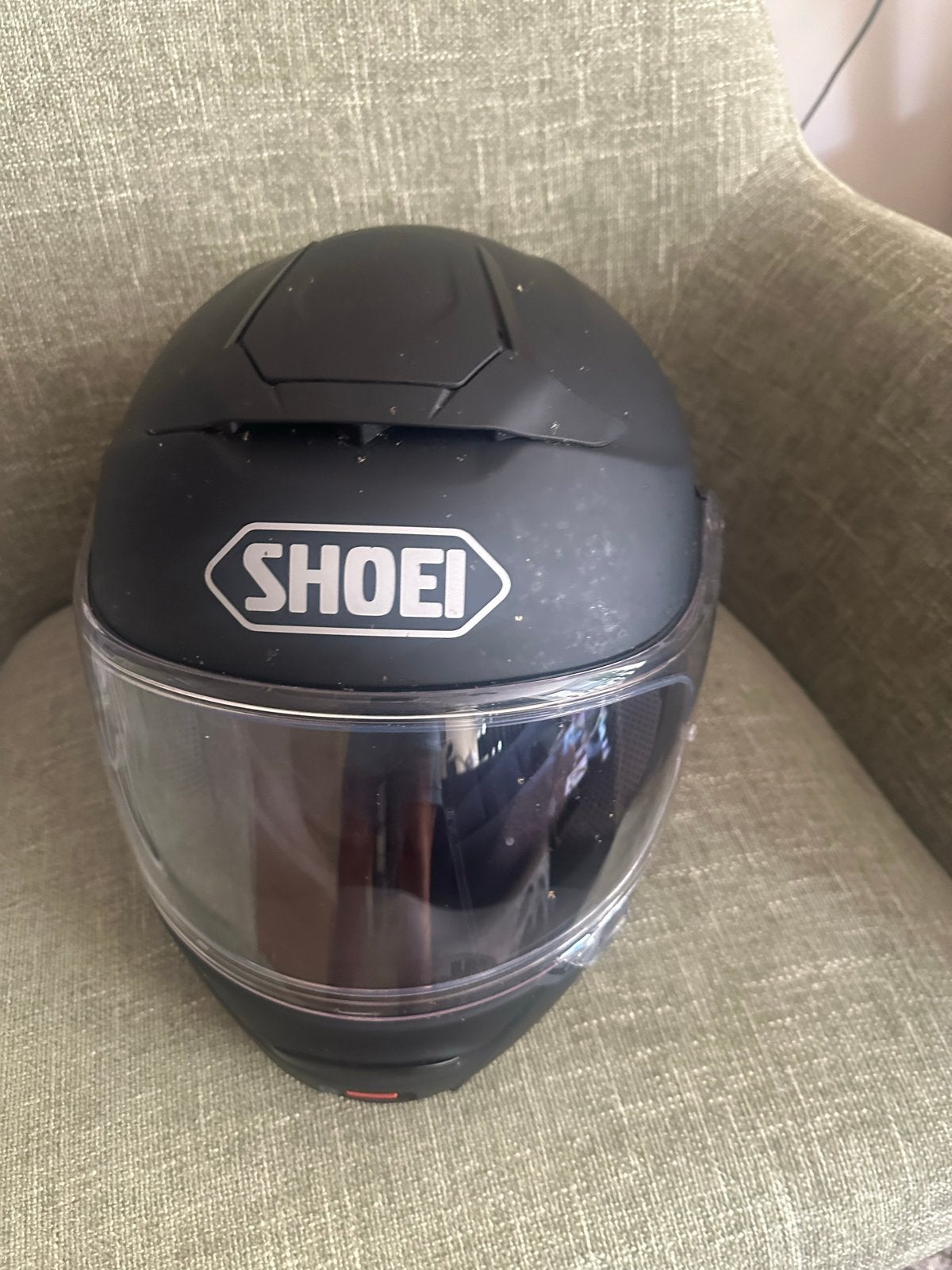 Shoei Neotec II systeemhelm met Cardo communicatiesysteem, Systeemhelm, Ophalen of Verzenden, Shoei, Dames