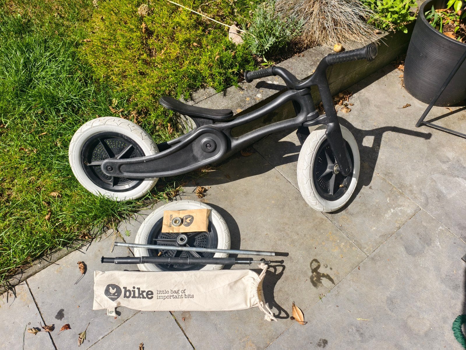 Wishbone Loopfiets 3 wielen met extra onderdelen, Ophalen, Gebruikt, Loopfiets
