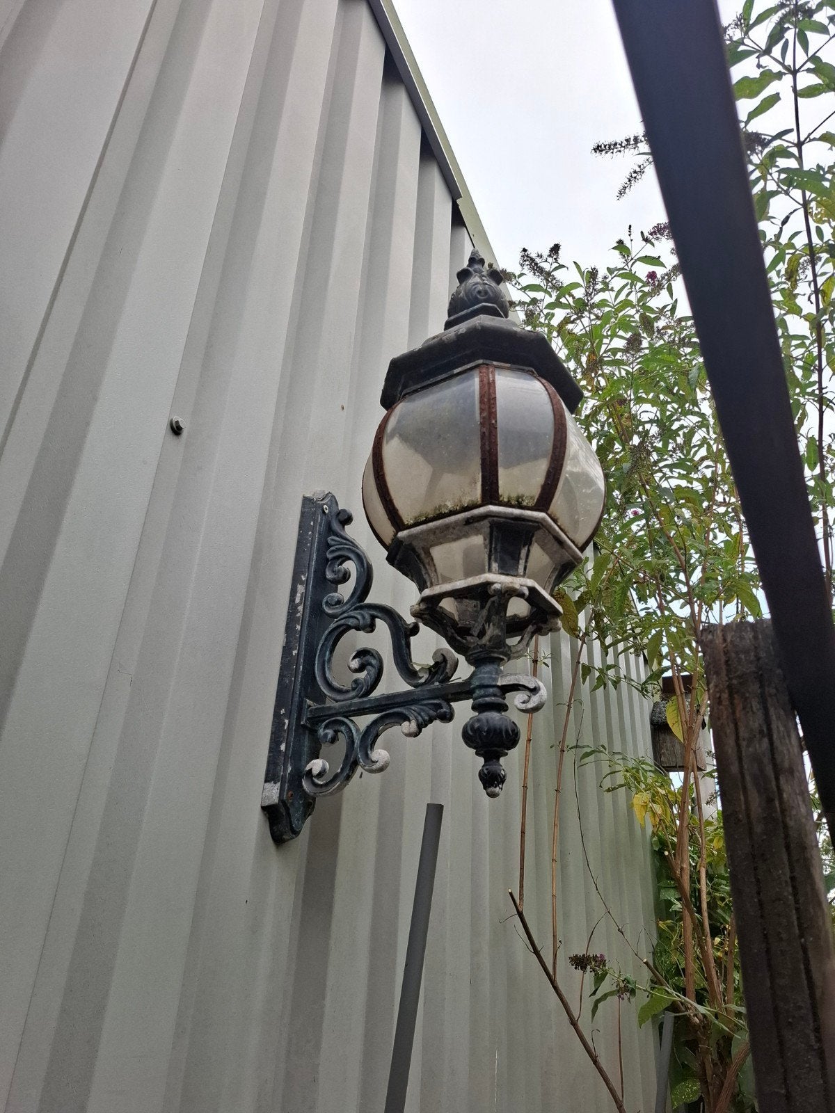 buiten lantaarn, Tuin en Terras, Ophalen, Gebruikt, Wandlamp, Netvoeding