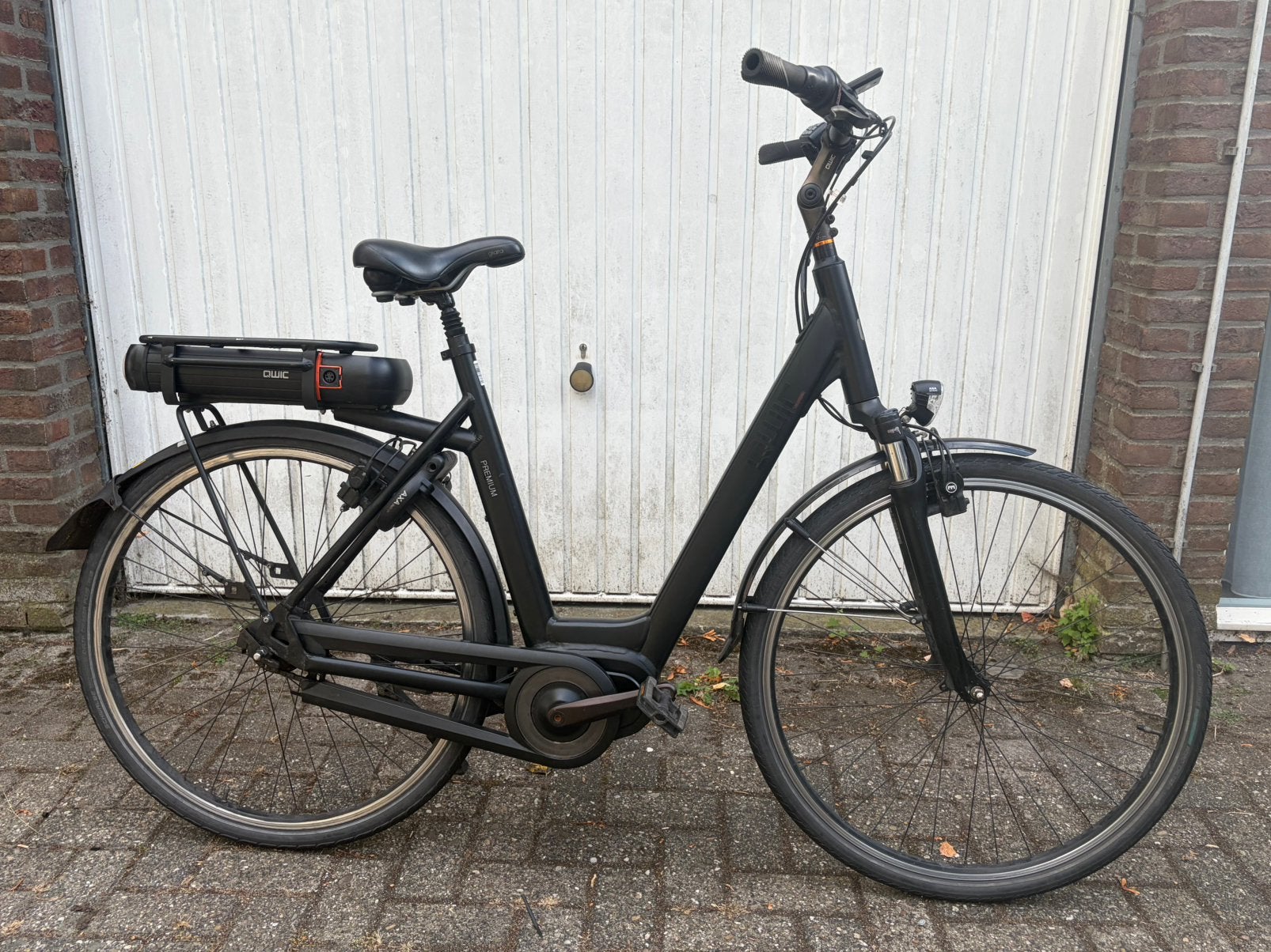 QWIC Bafang middenmotor fiets -Elektrische dames fiets- 61CM, Fietsen en Brommers, Fietsonderdelen, Ophalen, Zo goed als nieuw