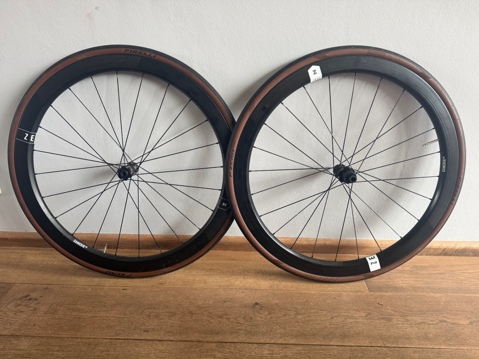 Zeal Camerig carbon wielset wielen schijfremmen, Fietsen en Brommers, Fietsonderdelen, Gebruikt, Racefiets, Carbon, Ophalen