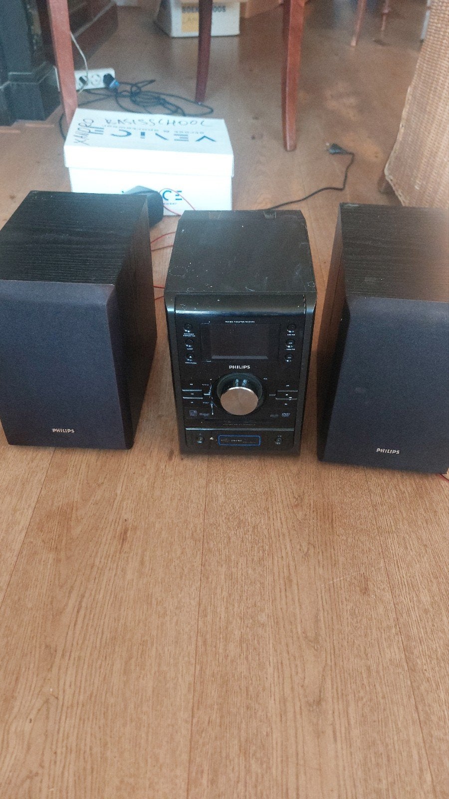 Philips MCD395/12 DVD-microsysteem, Audio, Tv en Foto, Stereo-sets, Ophalen, Philips, Gebruikt, Tuner of Radio