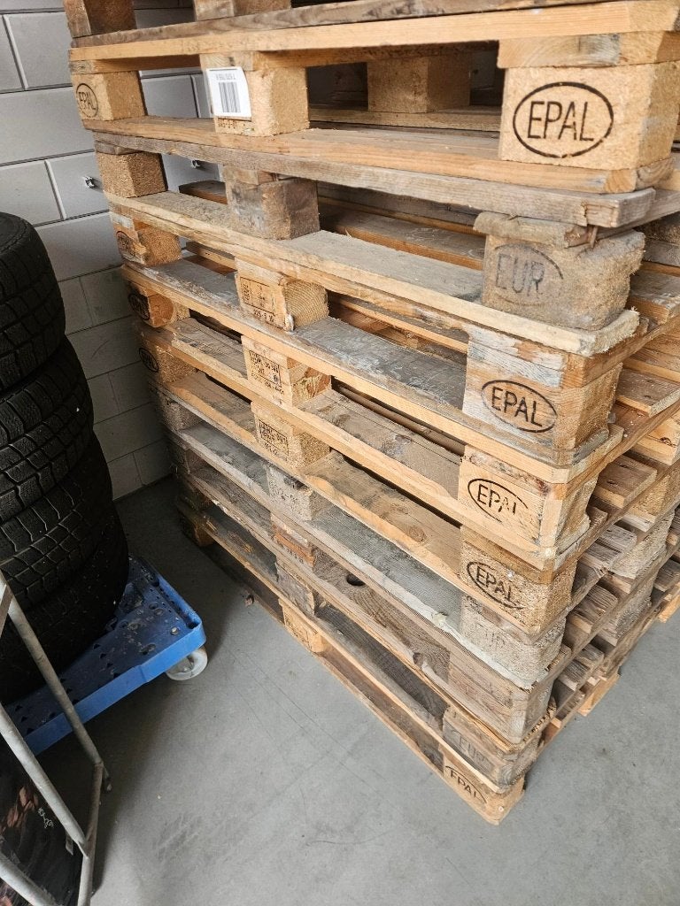 9 europallets voor 50euro, Doe-het-zelf en Verbouw, Hout en Planken, Ophalen, Gebruikt, 50 mm of meer, Pallet